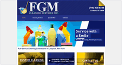 Desktop Screenshot of fgmcleaningservicesinc.com